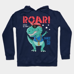 cool dinosaur dabbing Hoodie